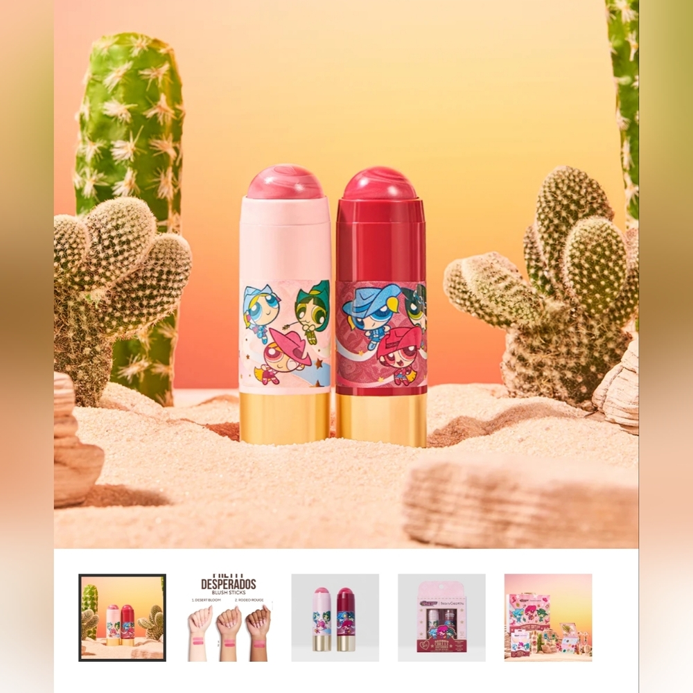 Powerpuff Girls Blush Stick Set